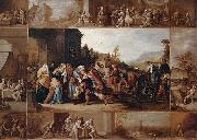 Frans Francken II The Parable of the Prodigal Son oil painting reproduction